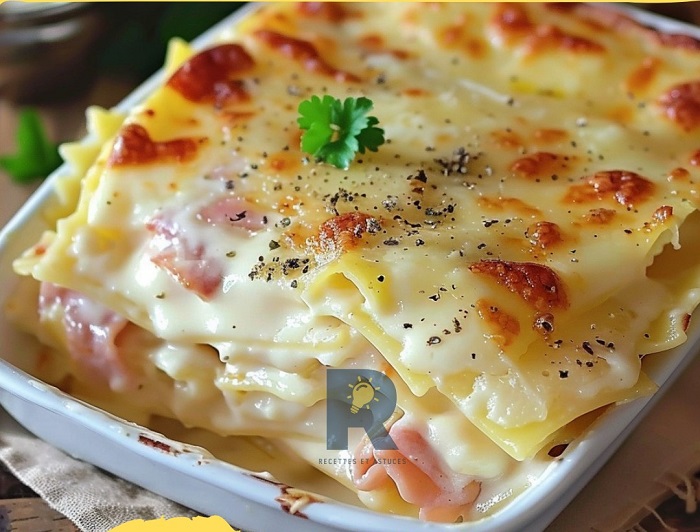 Lasagnes de pommes de terre à la béchamel