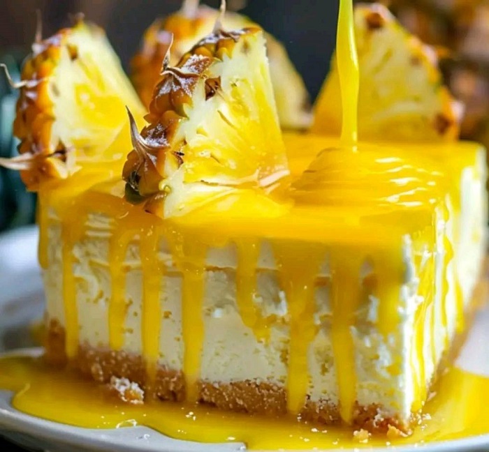 Bavarois à l'Ananas