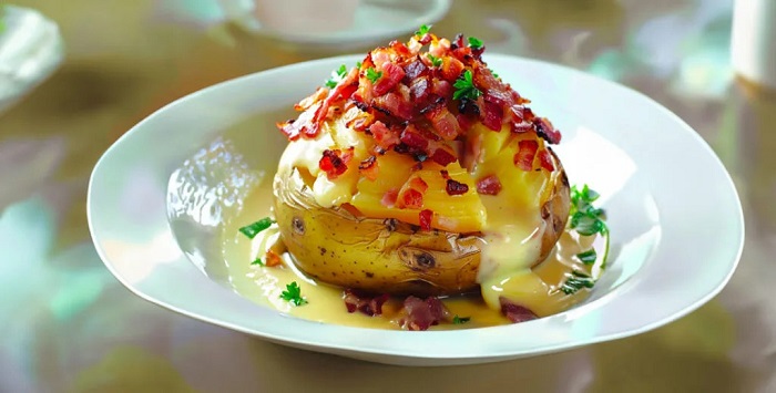 Pommes de Terre Farcies au Lard et au Reblochon Gourmandes