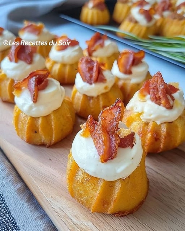 Bouchées Parmesan et Chorizo