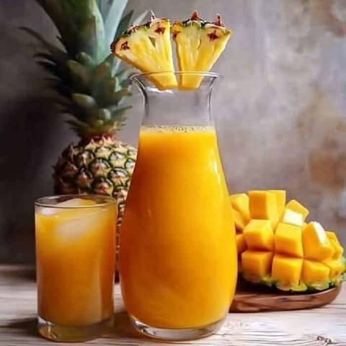 Jus Mangue-Ananas