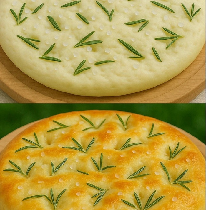 Focaccia au Romarin