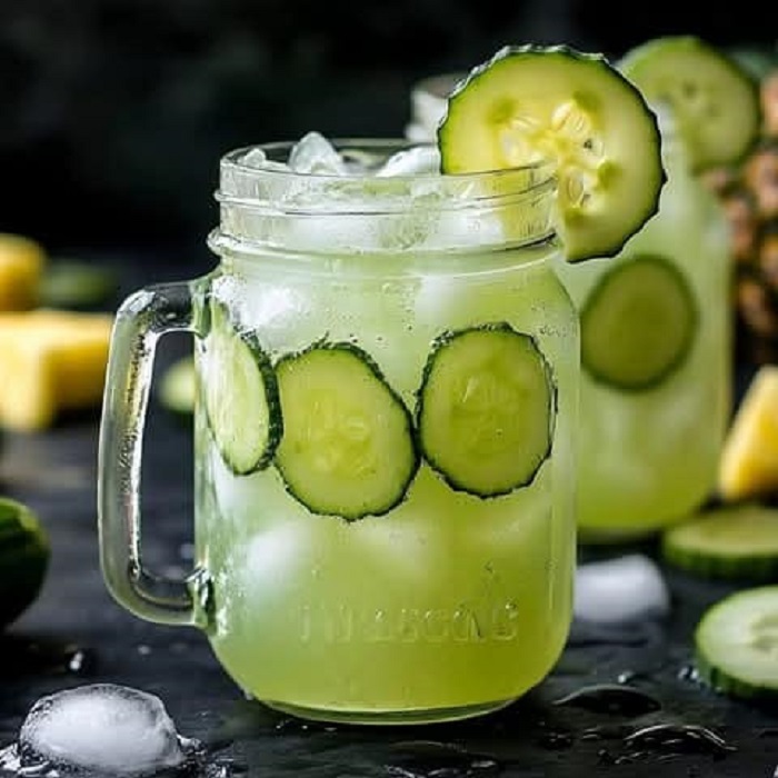 Refraîchissement Incontournable à Concombre et Citron