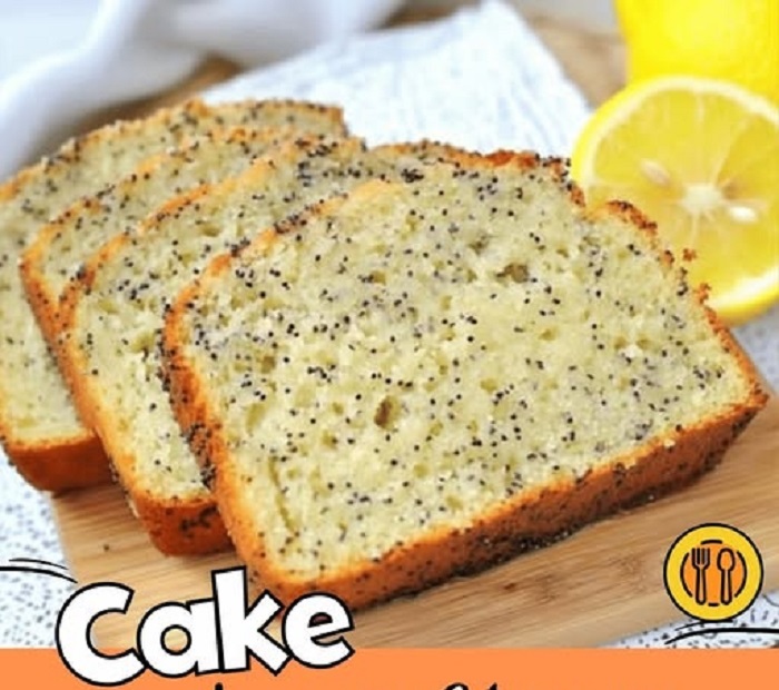 Cake Léger Citron et Pavot