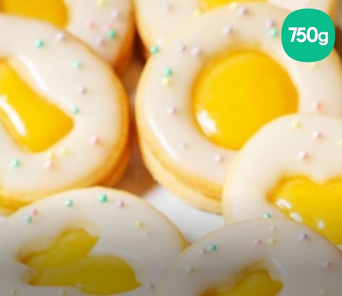 Sablés œufs de Pâques à la crème de citron