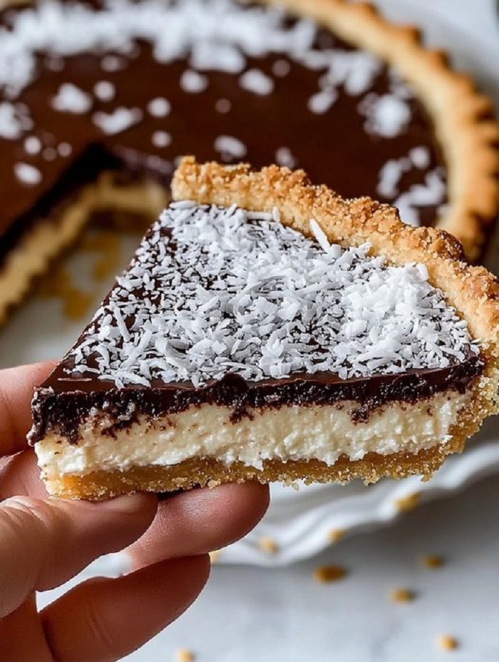 Tarte Coco façon Bounty