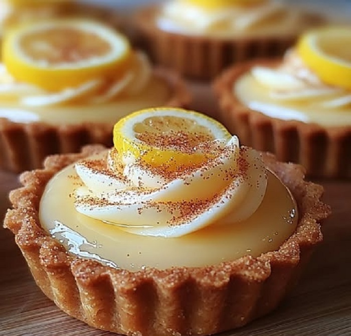 Tartelettes au Citron et aux Spéculoos