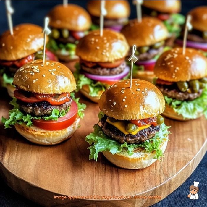 Mini-Burgers Gourmands