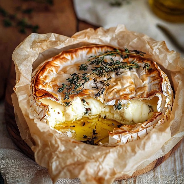 Camembert au miel & thym