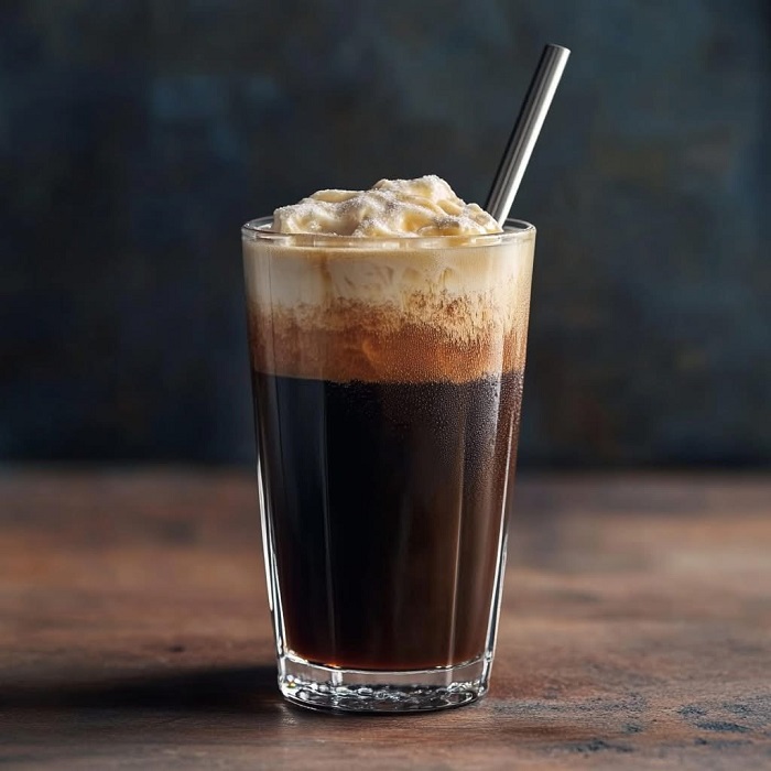 Café nitro glacé crémeux