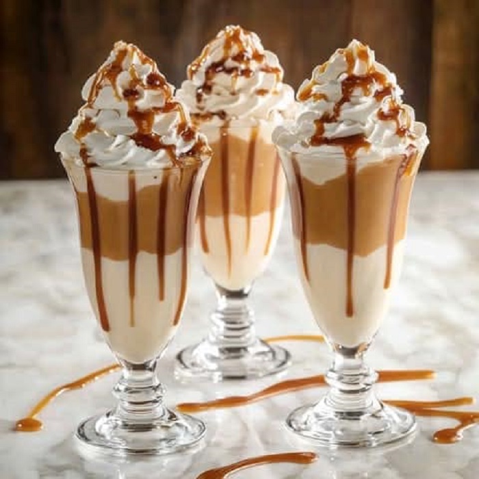 Milkshake au Caramel Beurre Salé
