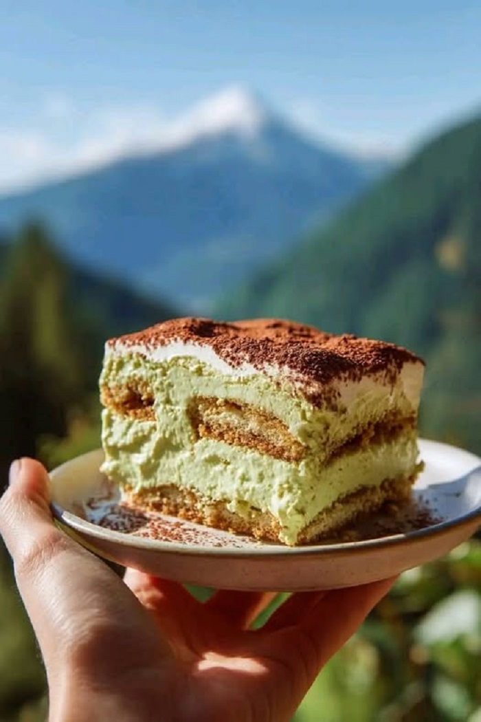 Tiramisu pistache & spéculoos
