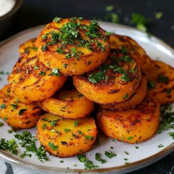 Röstis de Patate Douce au Four