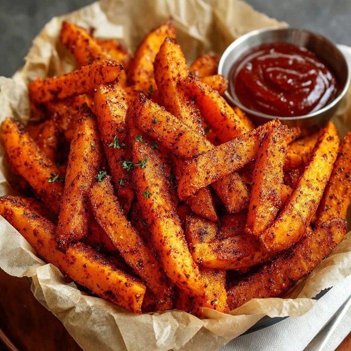 Frites épicées façon cajun