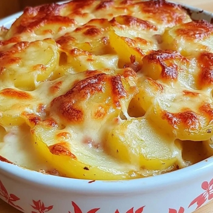 Gratin ultra-gourmand au trio de fromages