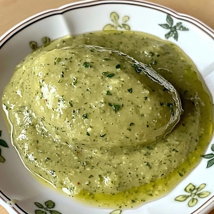 Vinaigrette verte aux herbes