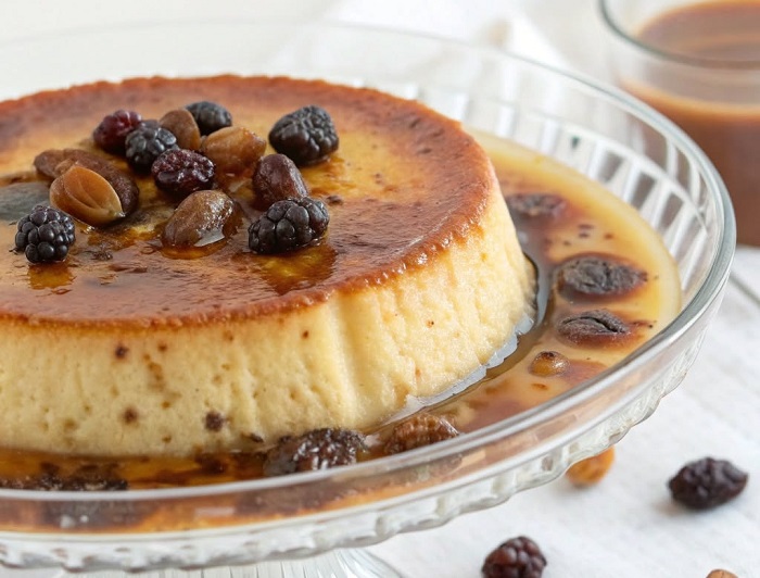 Flan Patissier Rhum Raisins Irresistible