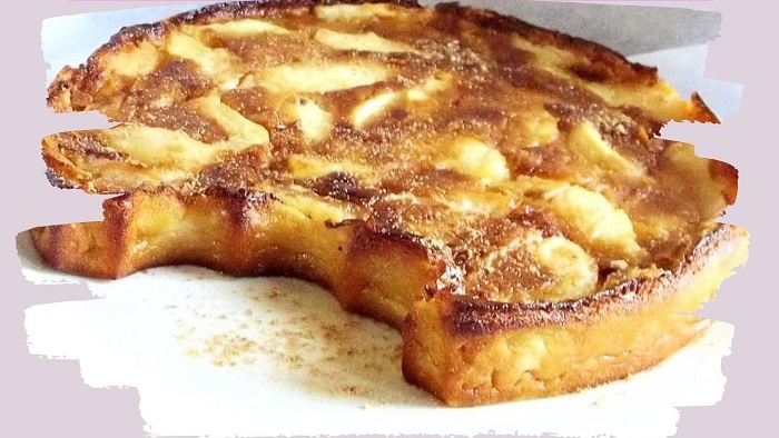 Flognarde aux pommes