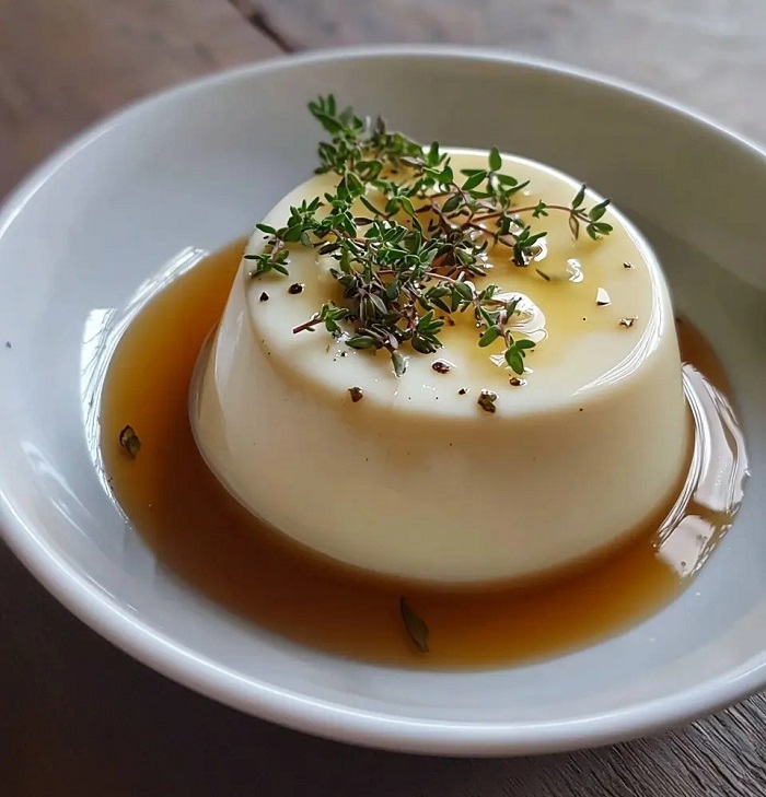 Panna Cotta au Chèvre Frais Soyeuse