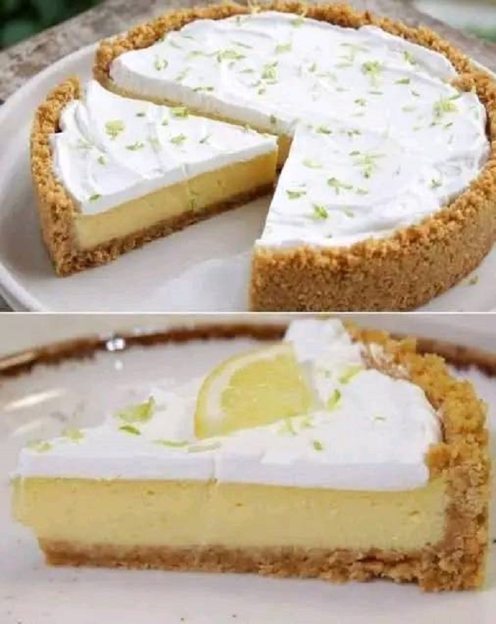 Tarte crémeuse au citron