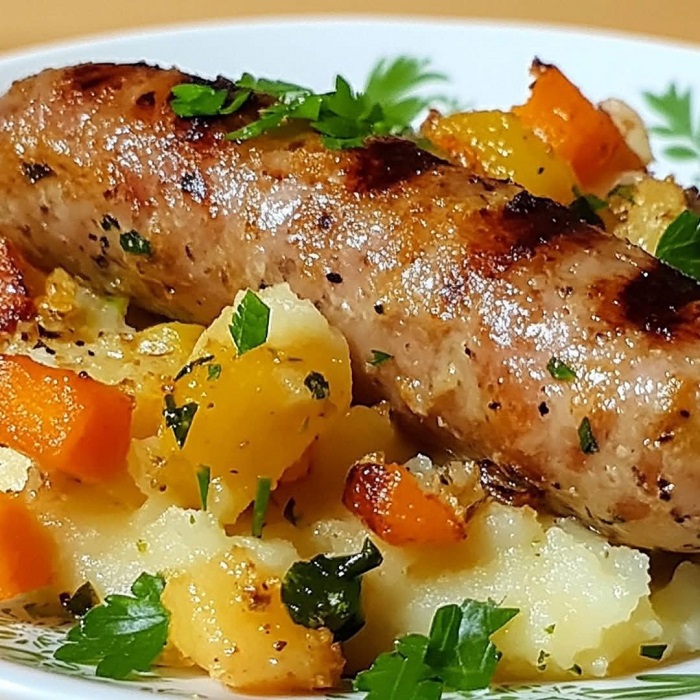 Boudin et stoemp de légumes