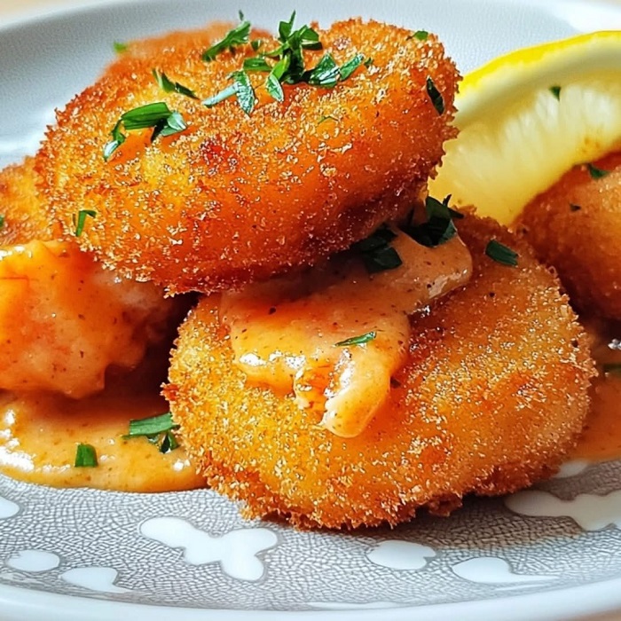 Croquettes aux crevettes grises
