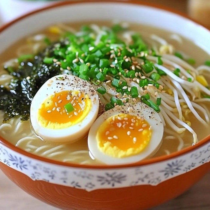 Bol Ramen aux œufs mollets