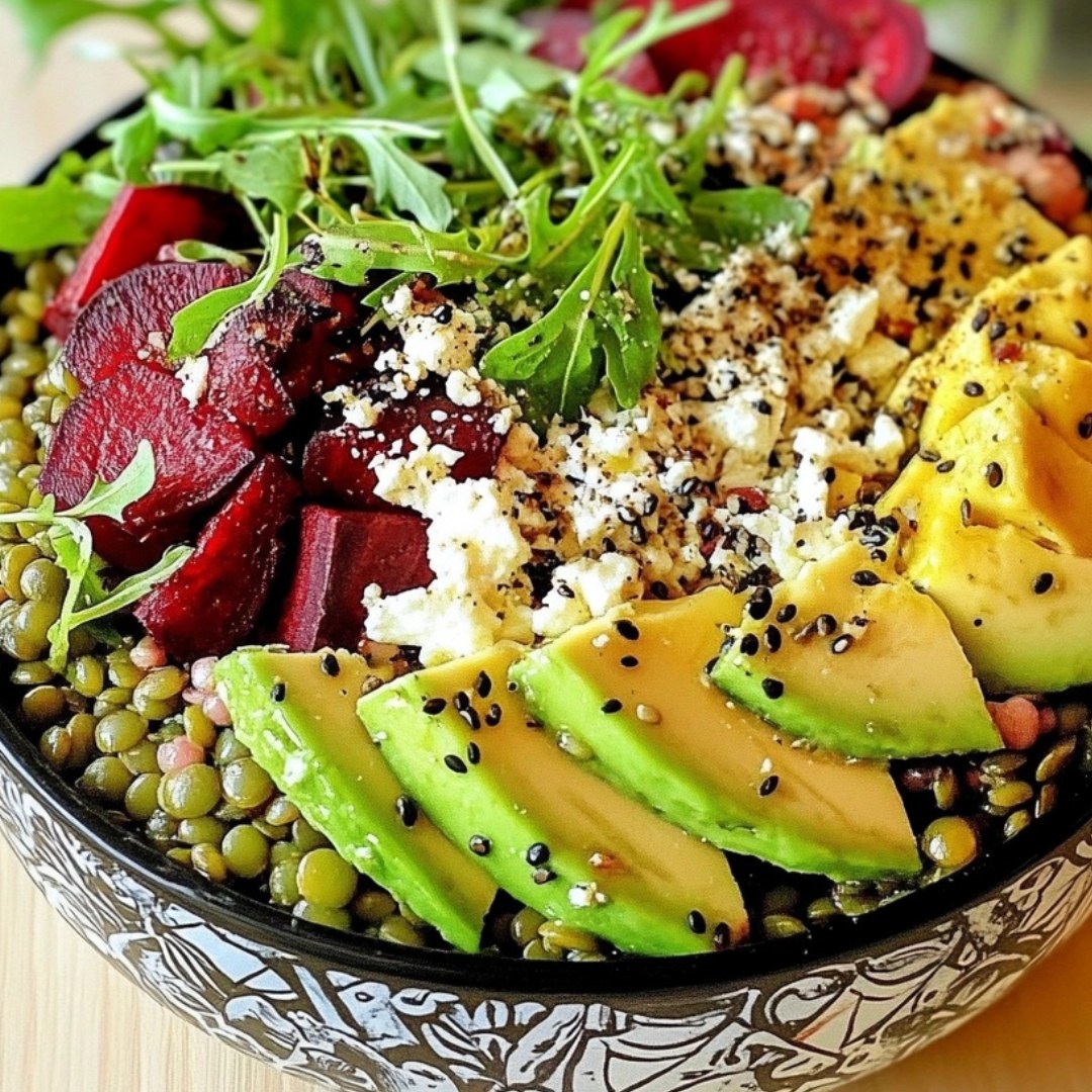 Bowl Lentilles & Avocat