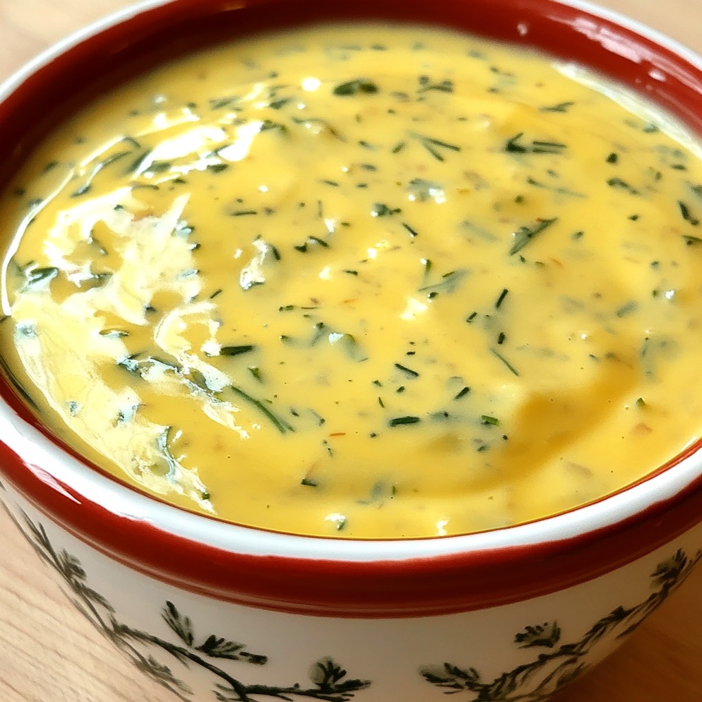 Sauce Hollandaise à l’aneth