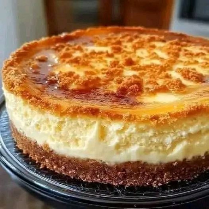 Cheesecake à la crème brûlée