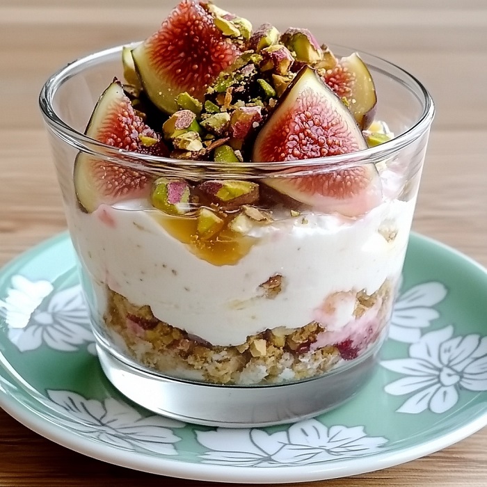 Verrine Figues & Pistaches