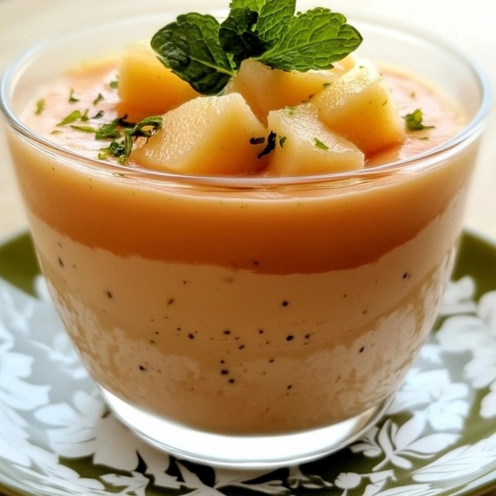 Verrine Papaye & Pudding Coco-Vanille