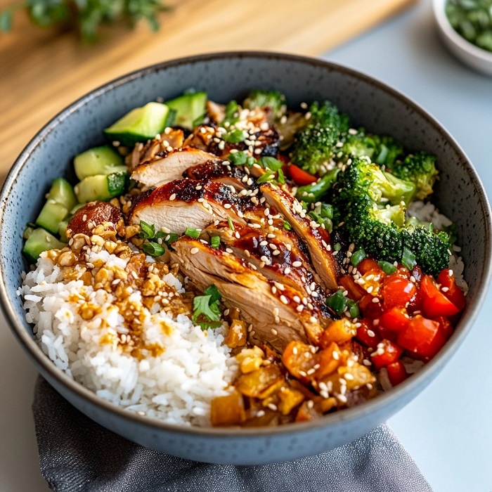 Salade Mexicaine au Poulet Rôti