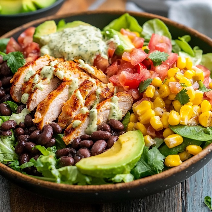 Bol Tex-Mex aux Restes de Poulet Rôti