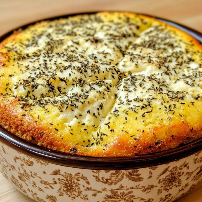 Bizcocho moelleux au fromage de chèvre