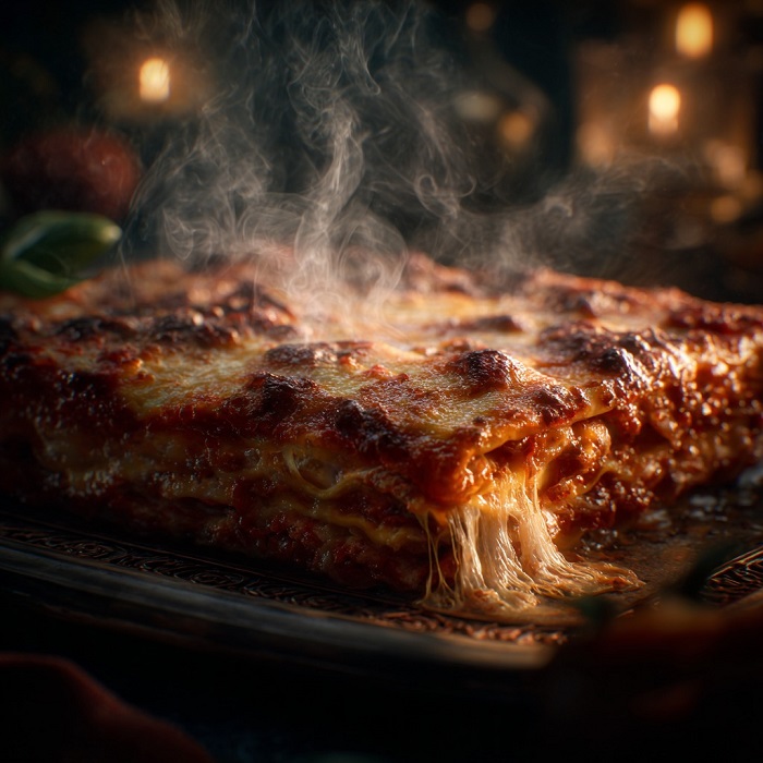 Les Lasagnes du Comte Dracula à la Sauce Rouge Interdite