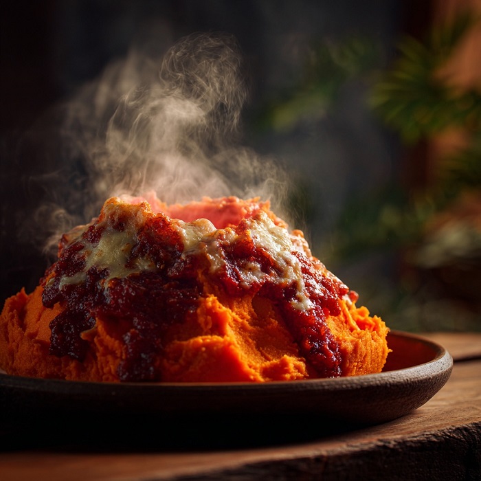 Le Volcan des Âmes Perdues à la Purée Éruptive