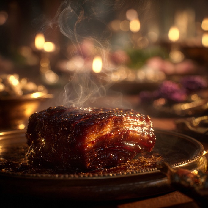 Le Rôti du Diable à la Croûte de Braises