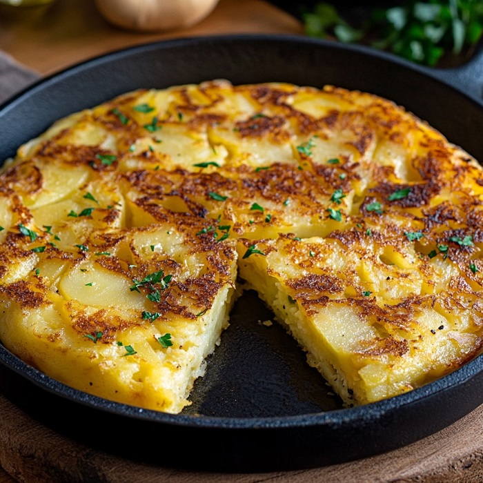 Omelette espagnole (Tortilla de patatas)