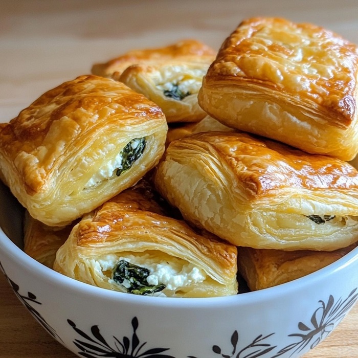 Feuilletés Épinards et Feta