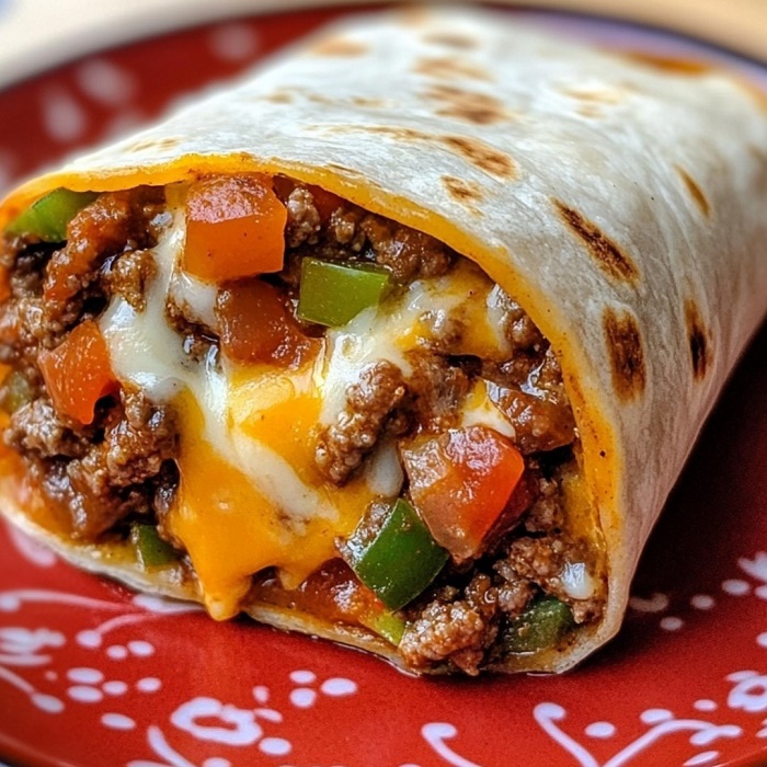 Burrito au Bœuf Tex-Mex