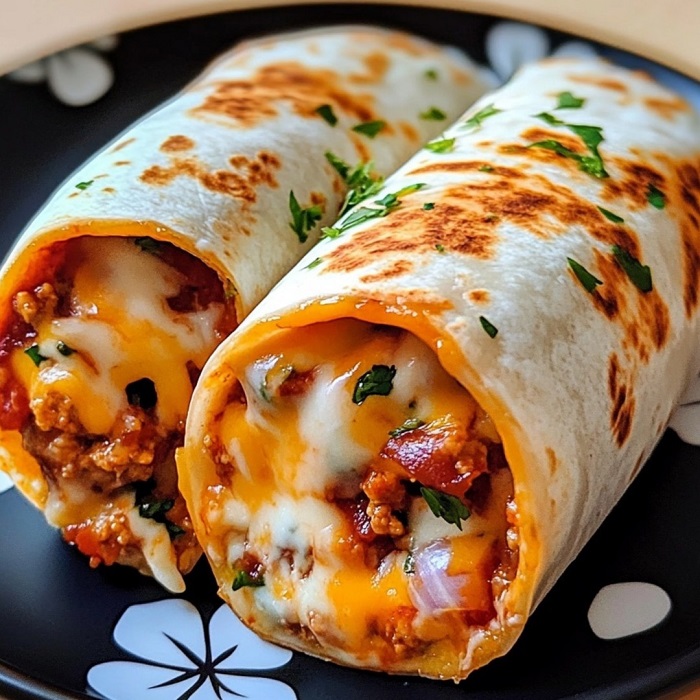 Burrito au Fromage Triple Fondant