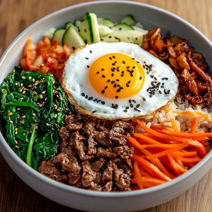 Bibimbap Coréen Traditionnel