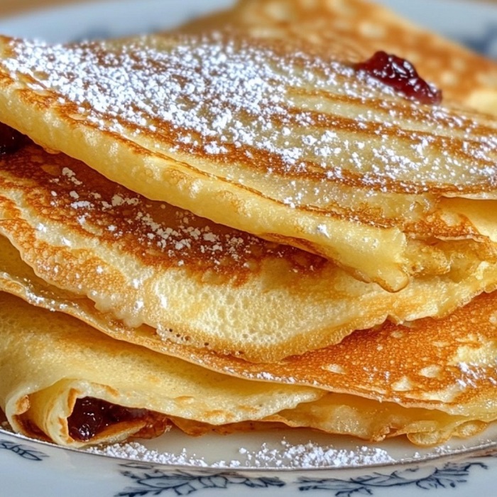 Crêpes Sucrées Légères