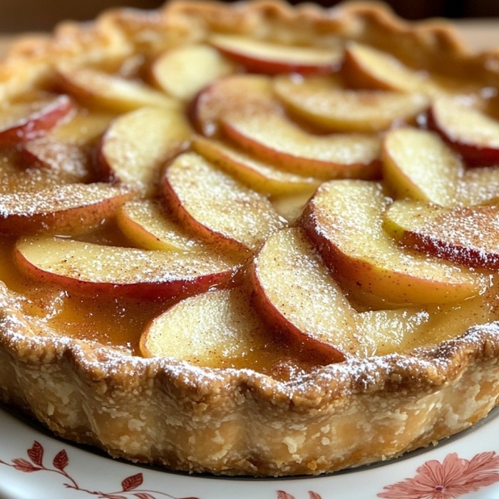 Tarte aux Pommes Maison