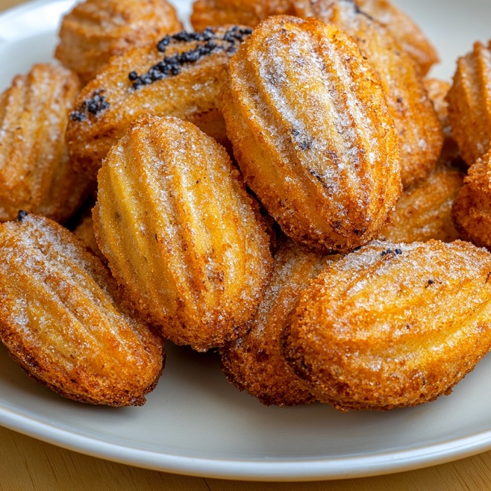 Madeleines au beurre noisette et miel d’acacia