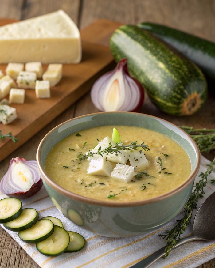 Velouté de Courgette & Kiri