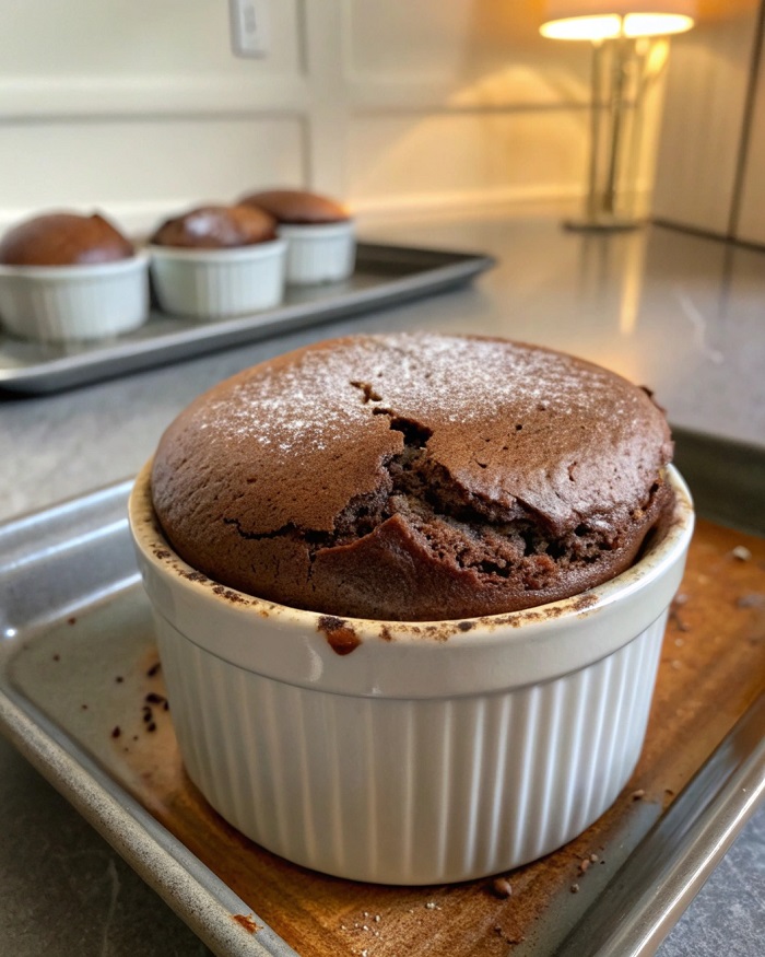 Soufflé au Chocolat