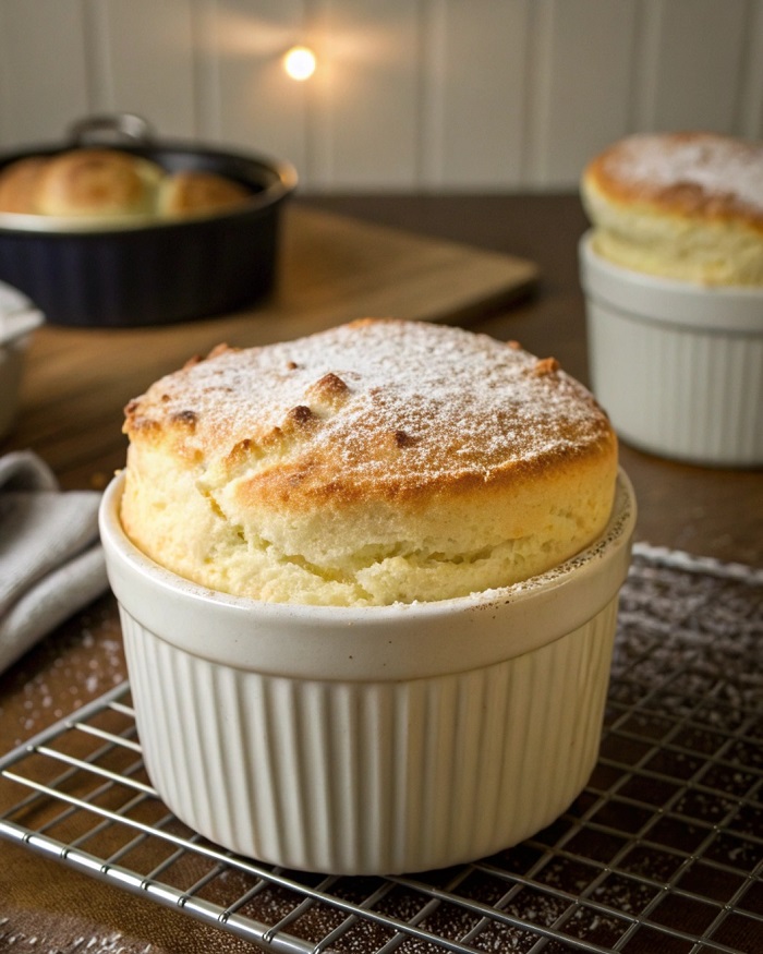 Soufflé à la Vanille