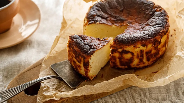 Cheesecake basque à la crème de marrons par François-Régis Gaudry